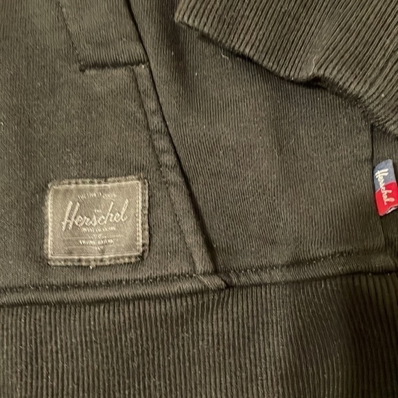 Herschel Full-Zip Black Size Small - Picture 3 of 8